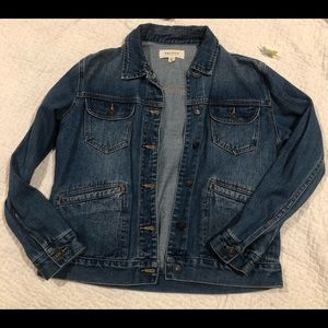 Fall jean jacket